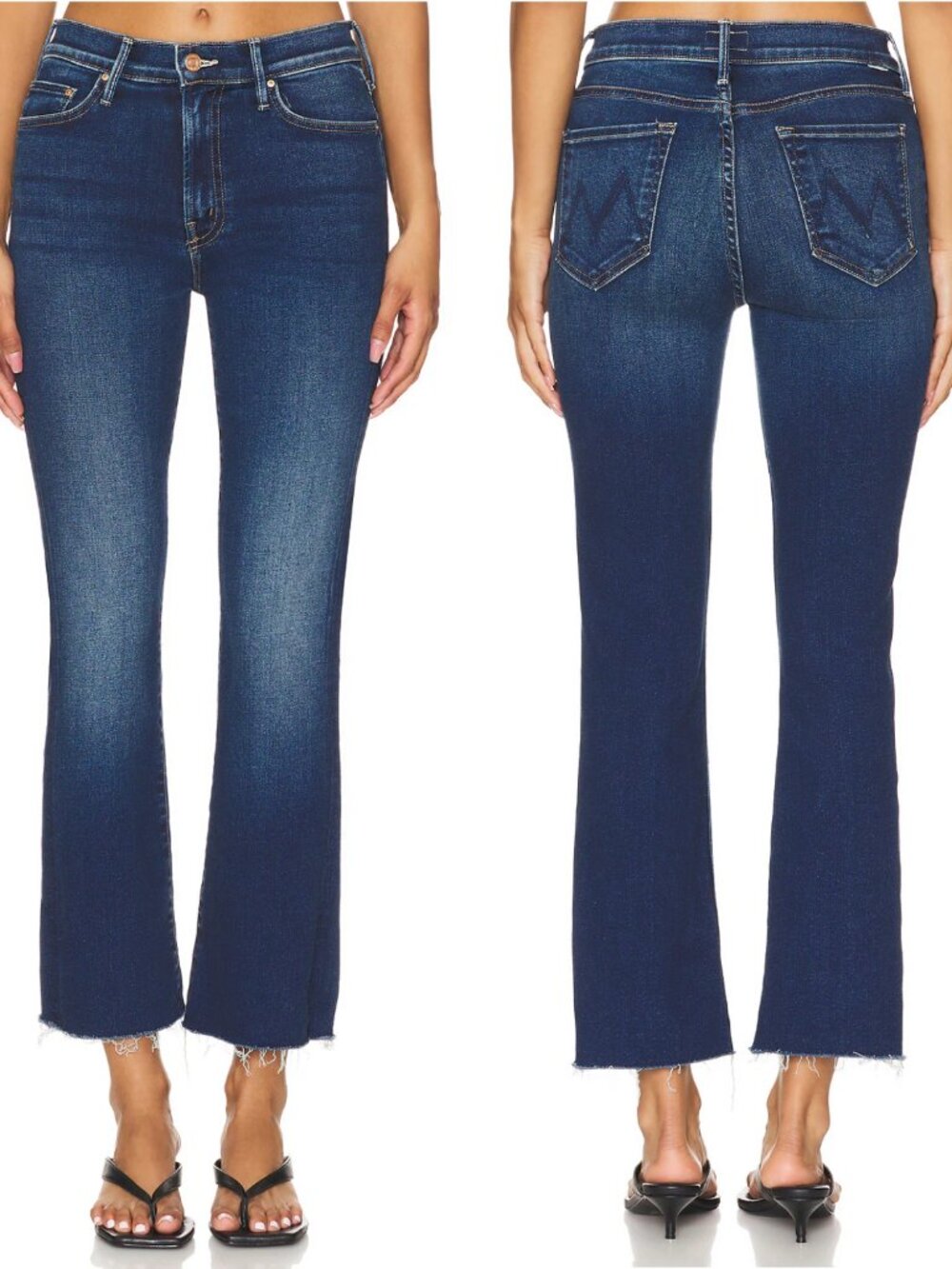 MOTHER The Outsider Ankle Fray Jean Size 29 NWT